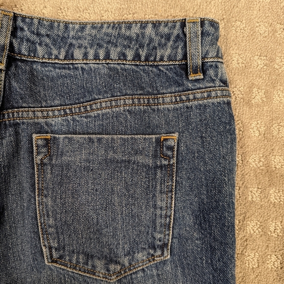 ASOS High Waisted Mom Jeans Size 30" Waist Medium Wash - Picture 7 of 10